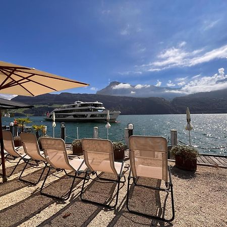 Seehotel Riviera At Lake Lucerne Gersau Exteriör bild