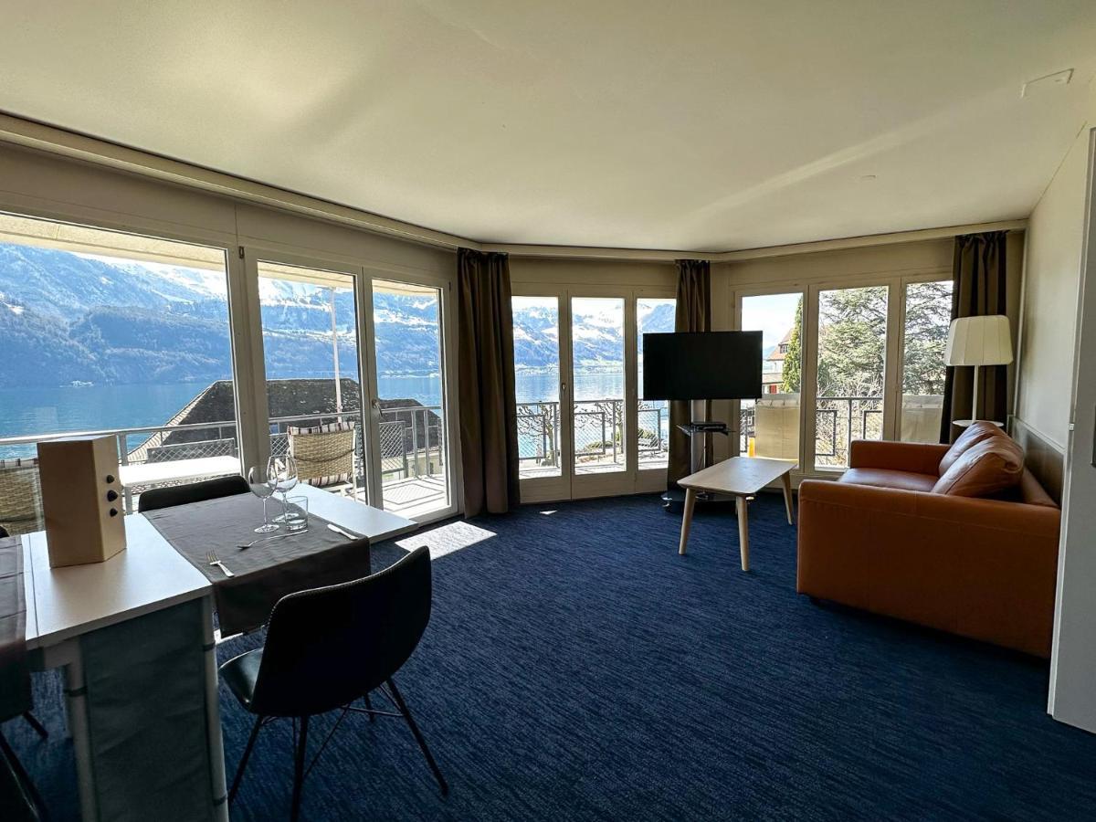Seehotel Riviera At Lake Lucerne Gersau Exteriör bild