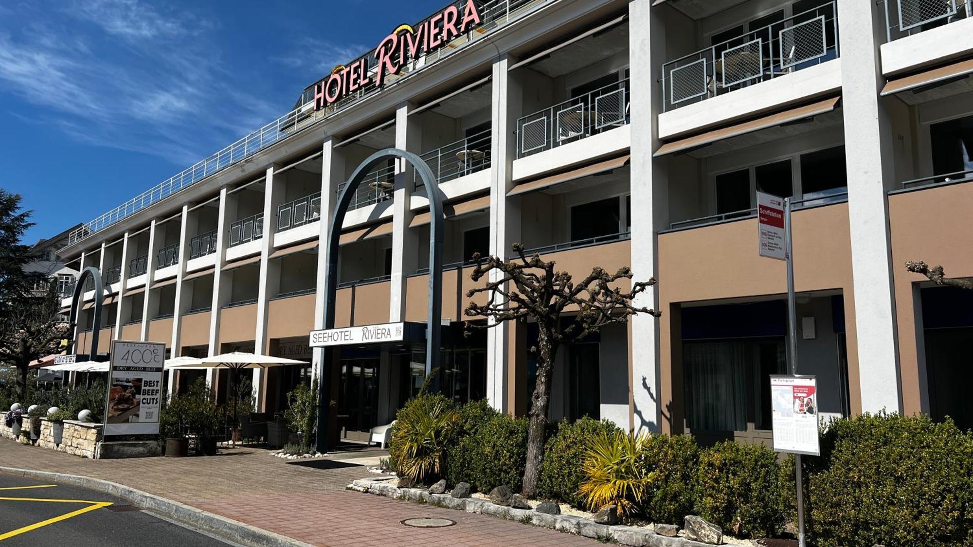 Seehotel Riviera At Lake Lucerne Gersau Exteriör bild